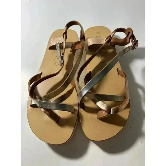 Leather sandals from Greece​ - Picture 1 of 3